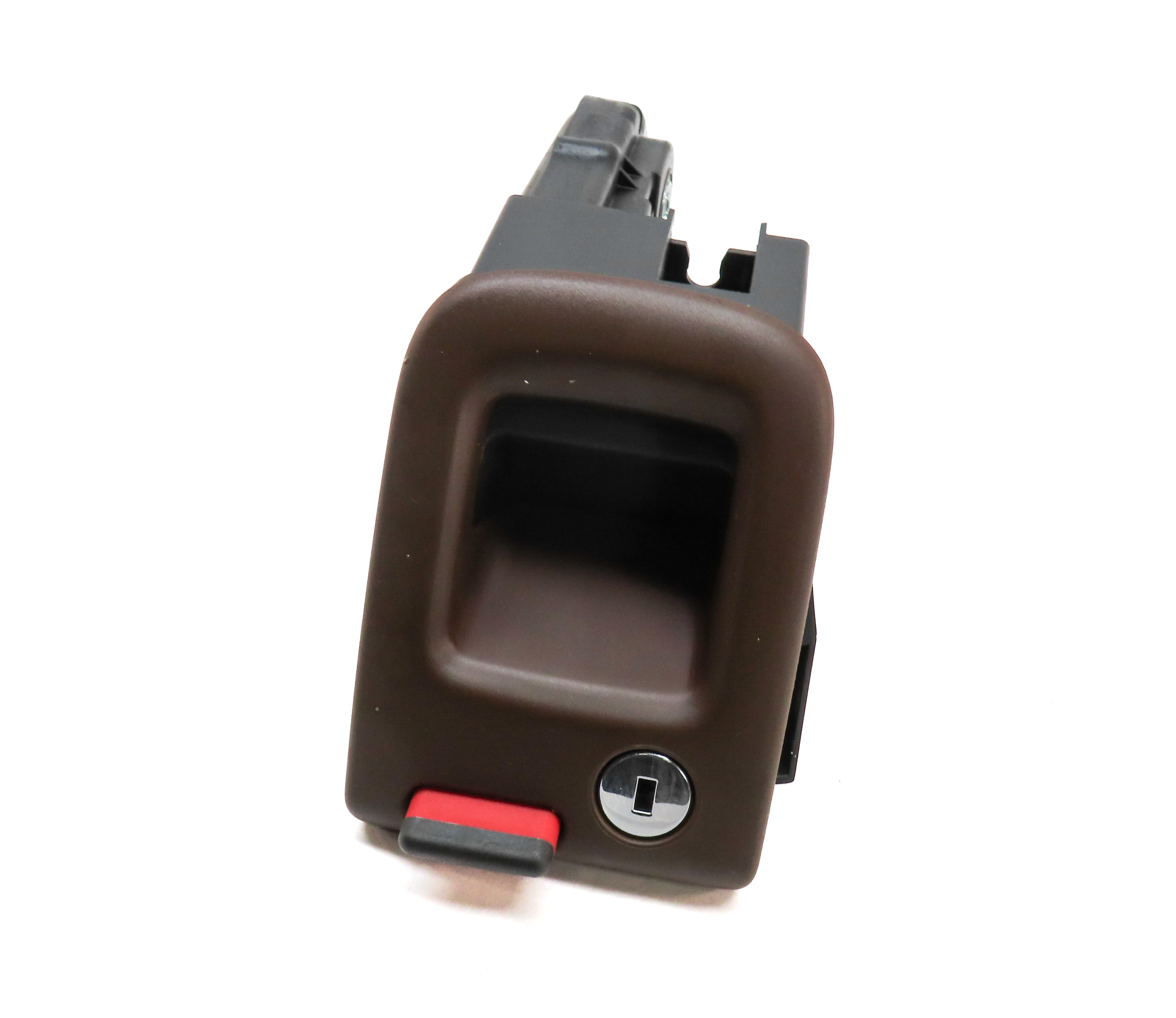 2018 AUDI A4 (B9 8W) REAR LEFT SEAT BACK RELEASE LATCH HANDLE (BROWN) — exact item pictured
